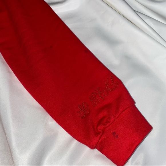 Red Sweater Dress - Picture 6 of 8